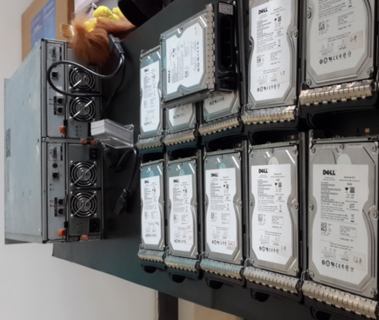 北京DELL_MD3000_15块存储RAID5数据恢复成功 北京DELL_MD3000_15块存储RAID5数据恢复成功