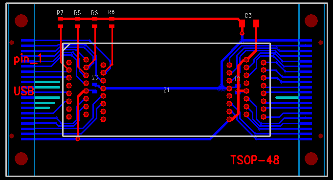 Adapter_TSOP-48_Ŷ