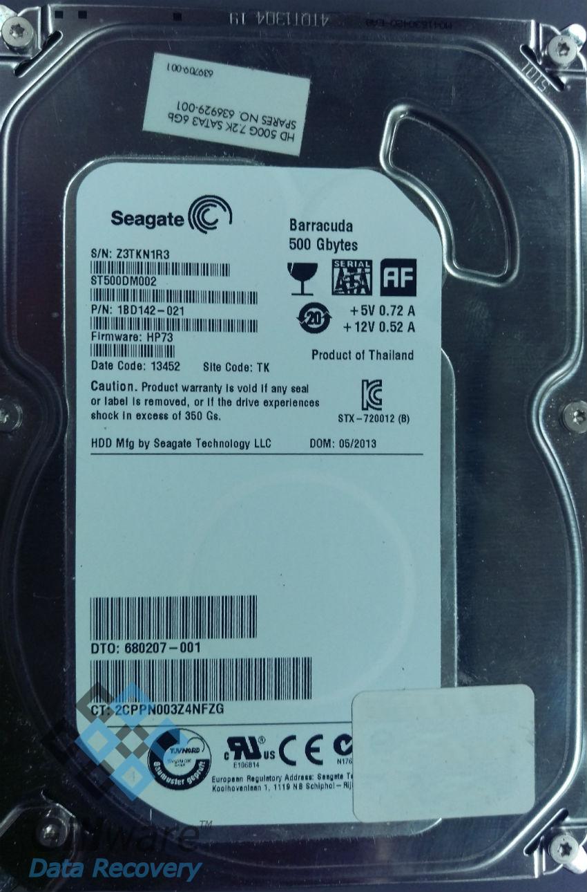 Seagate hard disk repair