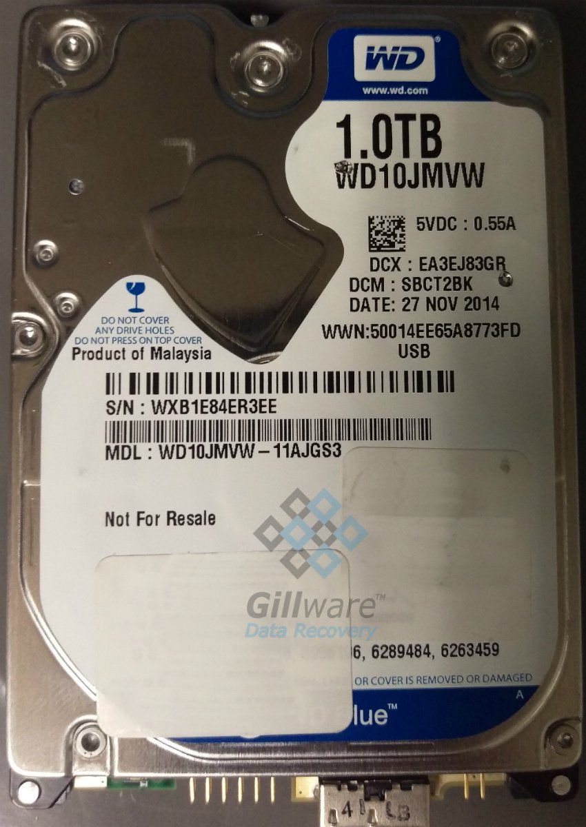 Clicking Western Digital hard drive