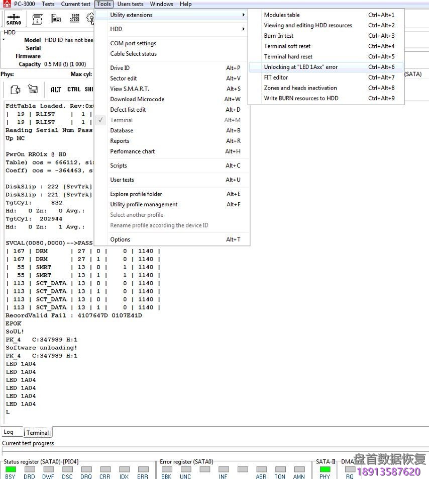 pc3000-for-hdd-samsung-Ӳνled-1a04ڴͷ PC3000 for HDD Samsung.ӲνLED 1A04ڴͷ»ÿٵݷ