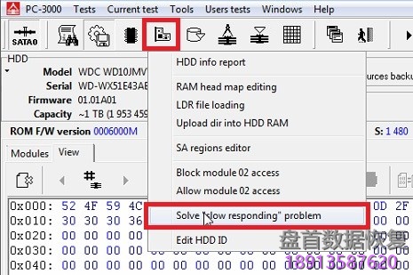 pc3000-for-hdd-如何解决western-digital西部数据硬盘-磁头不能写入的启 PC3000 for HDD 如何解决Western Digital西部数据硬盘 磁头不能写入的启动慢问题