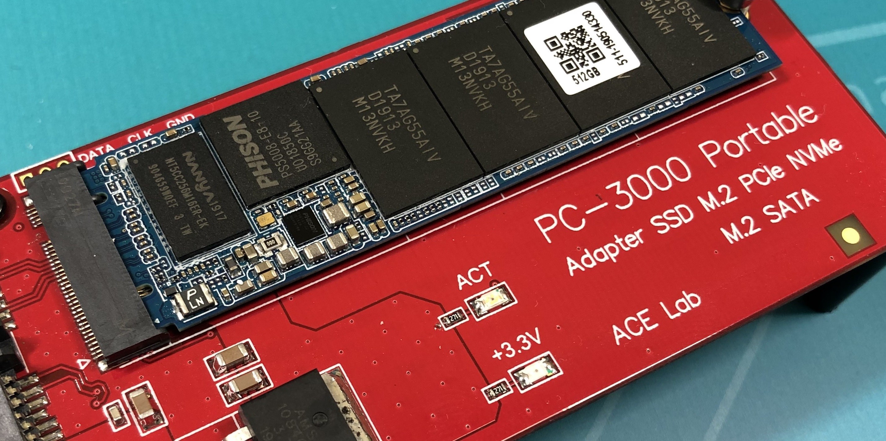 PC-3000固态硬盘。支持的SSD驱动器列表（定期更新）v2.7.11
